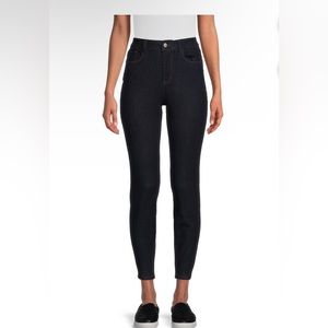 NO BOUNDARIES Skinny Jeans Size 17 Juniors High Rise Womens Dark Wash New